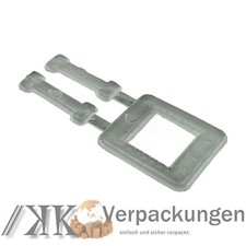 1000 Kunststoffklemmen Klammern f&uuml;r 9 12 12,7 und 13 mm Umreifungsband PP PET