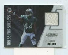 LAMAR MILLER 2012 Panini Rookies and Stars Longevity Dress for Success Jersey 28