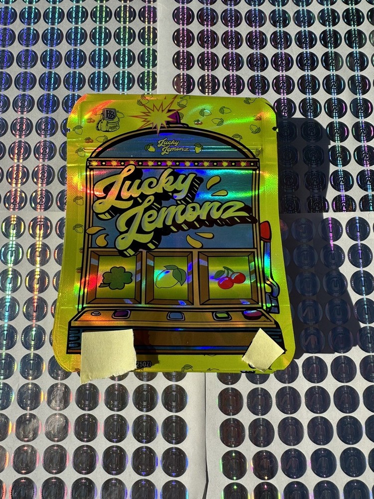 25-Count 3.5g Mylar Bags for Food Storage by LuckyLemons  