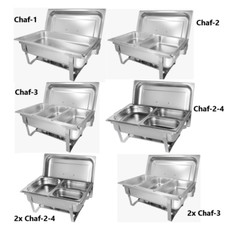 chafing dish speisenwärmer warmhaltebehälter mit GN-Behäter und Gestell Faltbar