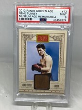 2013 Panini Golden Age #13 Museum Age Memorabilia Gene Tunney PSA 9(Total Pop 3)