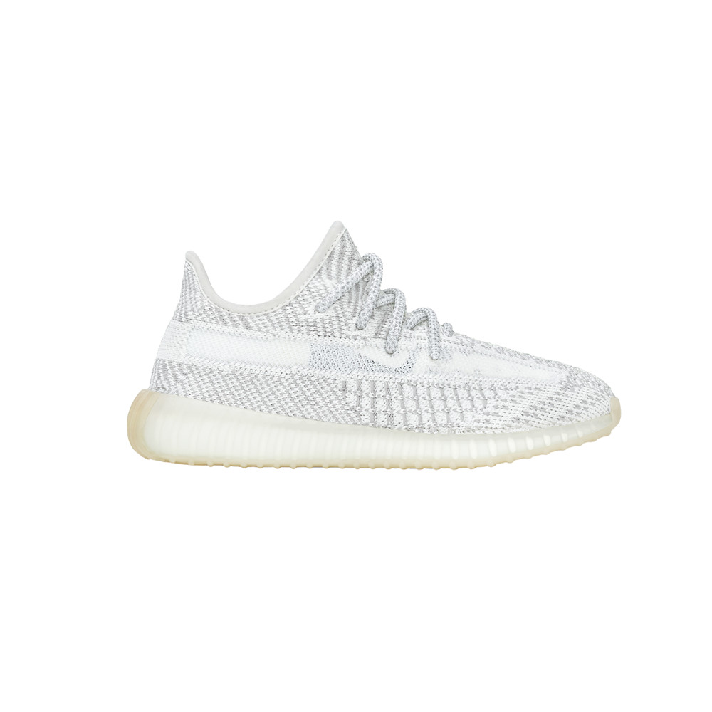 adidas Yeezy Boost 350 V2 Слипоны для мальчиков Белые кроссовки Повседневная обувь FX435