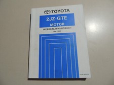 Motor Werkstatthandbuch Toyota SUPRA JZA80 05.1993
