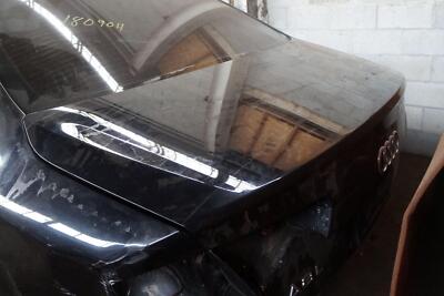 Rear Trunk Deck Lid Assembly Phantom Black 4H0827023B OEM Audi A8 S8 2011-14
