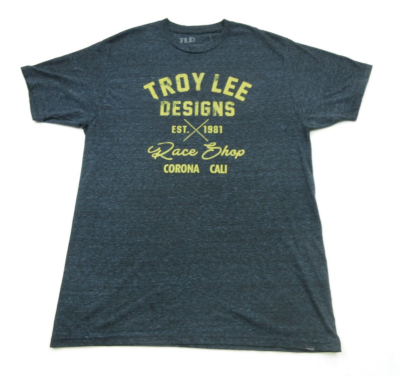 Troy Lee Designs Shirt Mens Large Gray Race Shop Corona Cali 