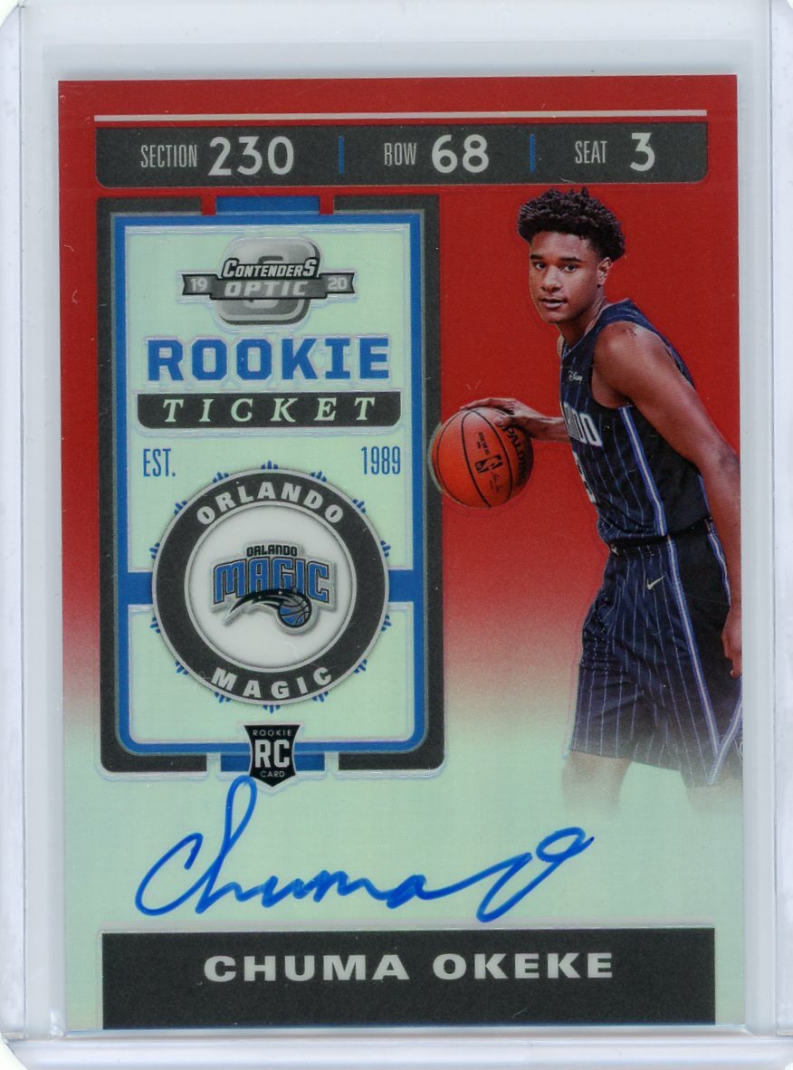 ファッション通販 安い 2019-20 Panini Contenders Optic Basketball Red Rookie Auto Topps