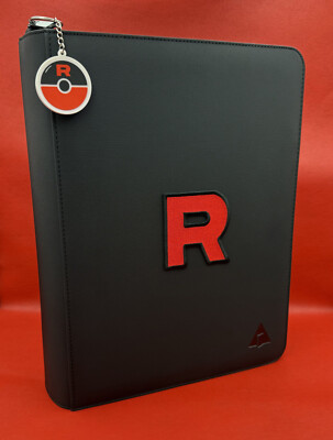 Team Rocket Top Loader Binder 9 Pocket CCG Card Binder Holds 504 Top Loaders | eBay Team Rocket Top Loader Binder 9 Pocket CCG Card Binder Holds 504 Top Loaders | eBay