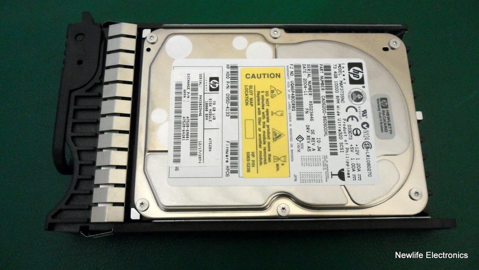 HP A7528-69001 73GB 10,000 RPM 3.5 in. Ultra320 SCSI HDD A7528-64201 - Image 3 of 4