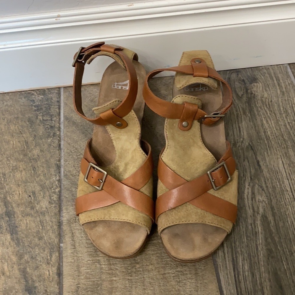 APL Sandali Dansko in pelle marrone taglia 40