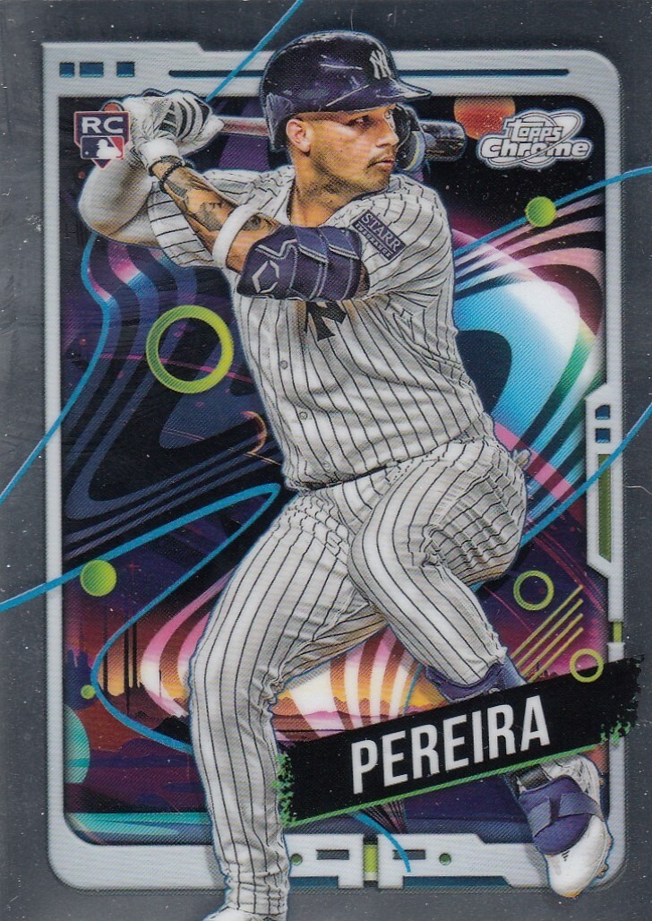 AUSTIN WELLS TOPPS COSMIC CHROME ROOKIE CARD RC NEW YORK YANKEES #88 2024 24