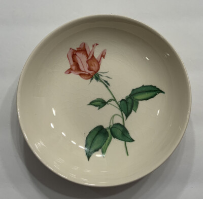 HARMONY HOUSE BETSY ROSE 4689 CERAMIC BOWL 5.5'' WIDE PINK DINNERWARE OVEN PROOF