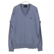 PEAK PERFORMANCE Pull Homme Golf VN À Col En V Taille L