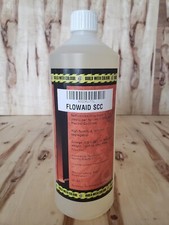 Concrete Super Plasticiser: 1 Litre water reducing Flowaid SCC superplasticizer