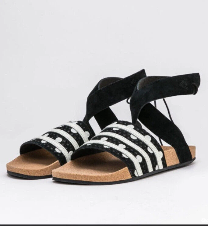 ADIDAS Sandali a pois Adilette donna Adilette avvolgente alla caviglia taglia 5 us EF5630