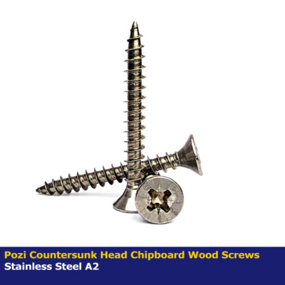 Stainless Steel Pozi CSK Head Chip Board Screw At ₹ 1/piece In Mumbai - Foto 3