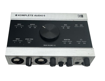 Native Instruments Komplete Audio 6  USB Audio Interface USB Audioschnitstelle  