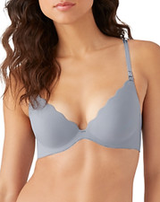 b.tempt'd by Wacoal b.wow'd Gray Convertible Push-Up Bra L50517 Size 36DD