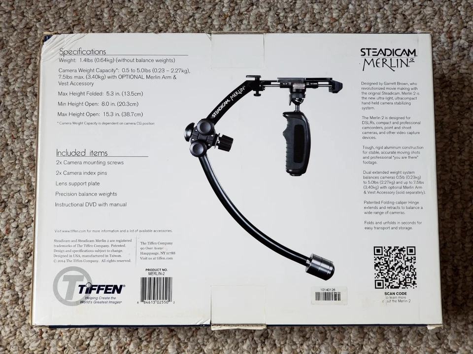 Steadicam Merlin 2 Camera Stabilizing System: Open Box - Image 2 of 4