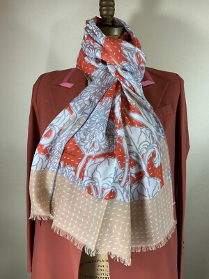 LORO PIANA Suoerfine Cashmere Light  Unisex Scarf/Wrap/Stole (84X27 Inches) NWT