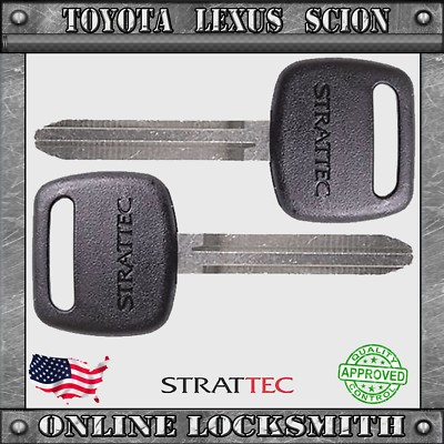 2 New Replacement Keys For Toyota Scion Vehicles TR47 X217 Made In USA and Italy