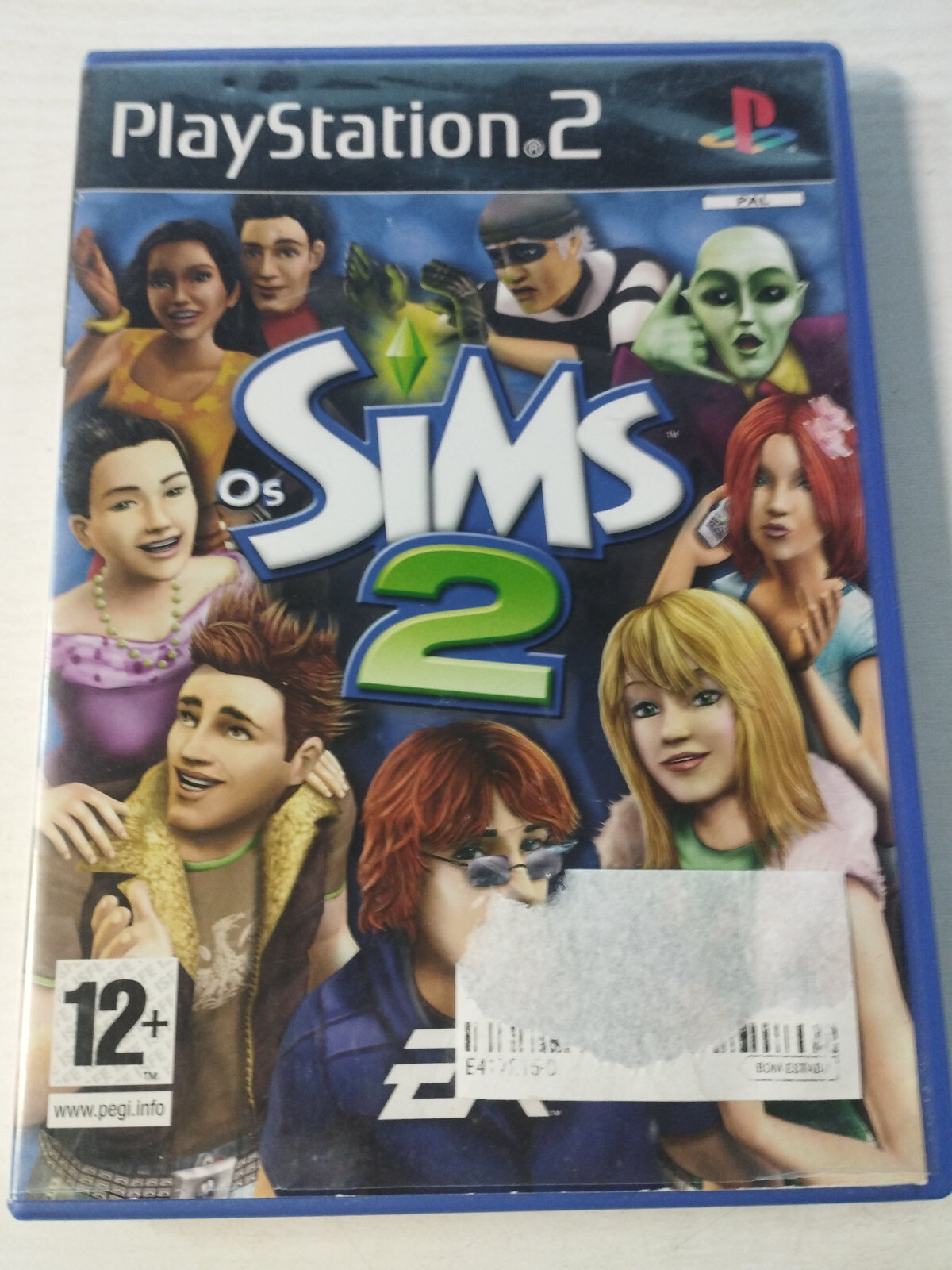 The Sims 2 EA Manual Portuguese - Playstation 2 Juego PS2 Edition English