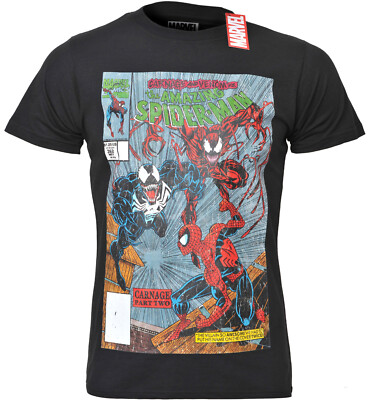 Spider-Man Vol. 1 T-Shirt Offizielles Comic-Cover Nr. 362 Giftgemetzel New Marvel