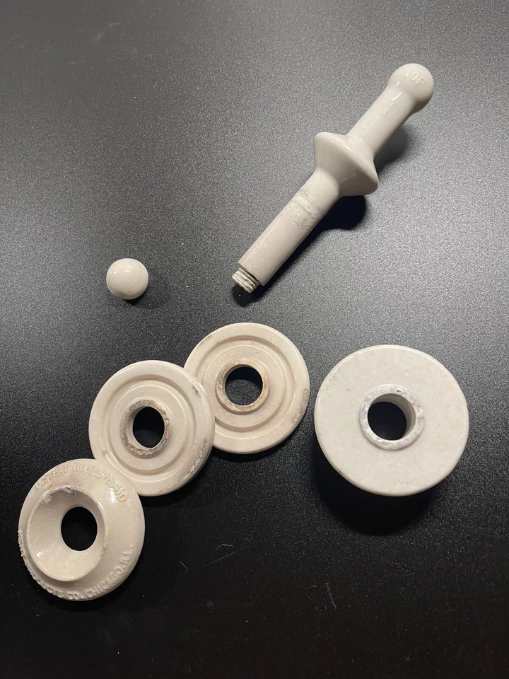 Raro filtro de cafetera de porcelana Kent años 40 para coleccionistas de colección Foto 2 de 4