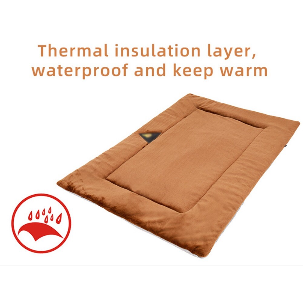 Pet Self Heating Mat Cat Dog Warm Bed Sleeping Pad Blanket Thermal