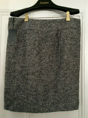 Jupe Ann Taylor Taille 12 - En Laine 100%, Longueur Genou, Style Crayon, Neuf Avec étiquettes (prix Magasin 98$)