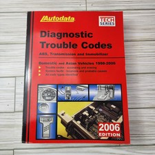 Autodata 06-360 Diagnostic Trouble Codes 1998-2006 Abs Trans Immobilizer
