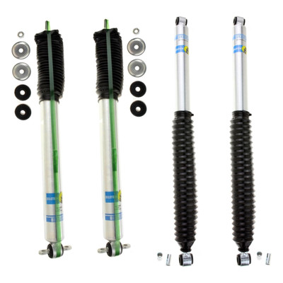 Bilstein Front & Rear Shocks Modified Suspension for Cherokee Comanche Wrangler