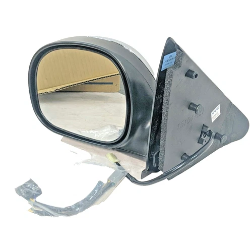 TYC 3030032 Fits 1997-2004 Ford F150 LH Chrome Power Mirror Non-Heated wo Signal