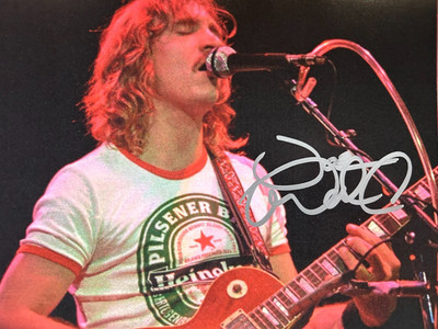 Joe Walsh [THE EAGLES] Signed Autograph 8x10'' Authentic Original Signature + COA