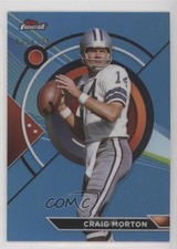 2023 Composite Topps Finest Sky Blue Refractor 125/325 Craig Morton #182 0r2b