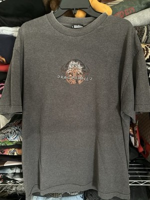 VTG 2002 Dragon Ball Z Goku Majin Buu Grey Tee