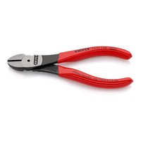 Knipex 74 01 140 Kraft-Seitenschneider Mit Kunststoff üBerzogen Schwarz