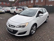 Vauxhall Astra 2012 1.6 Petrol. 5 Speed Manual