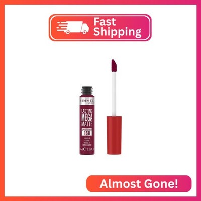Rimmel London Lasting Mega Matte Liquid Lipstick, Long-Lasting, Hydrating, Vegan