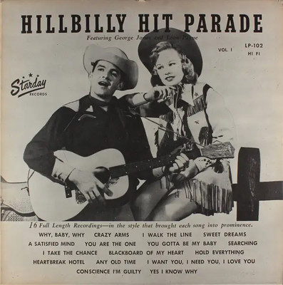LP Eddie Blank, Leon Payne... Hillbilly Hit Parade Volume I NEAR MINT Starday