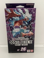 One Piece TCG: Purple/Black Monkey D. Luffy Starter Deck ST-26