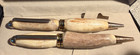 RARE VINTAGE PEN SET STAG? OR BONE? HANDLE - NO MARKINGS - BEAUTIFUL PAIR!!