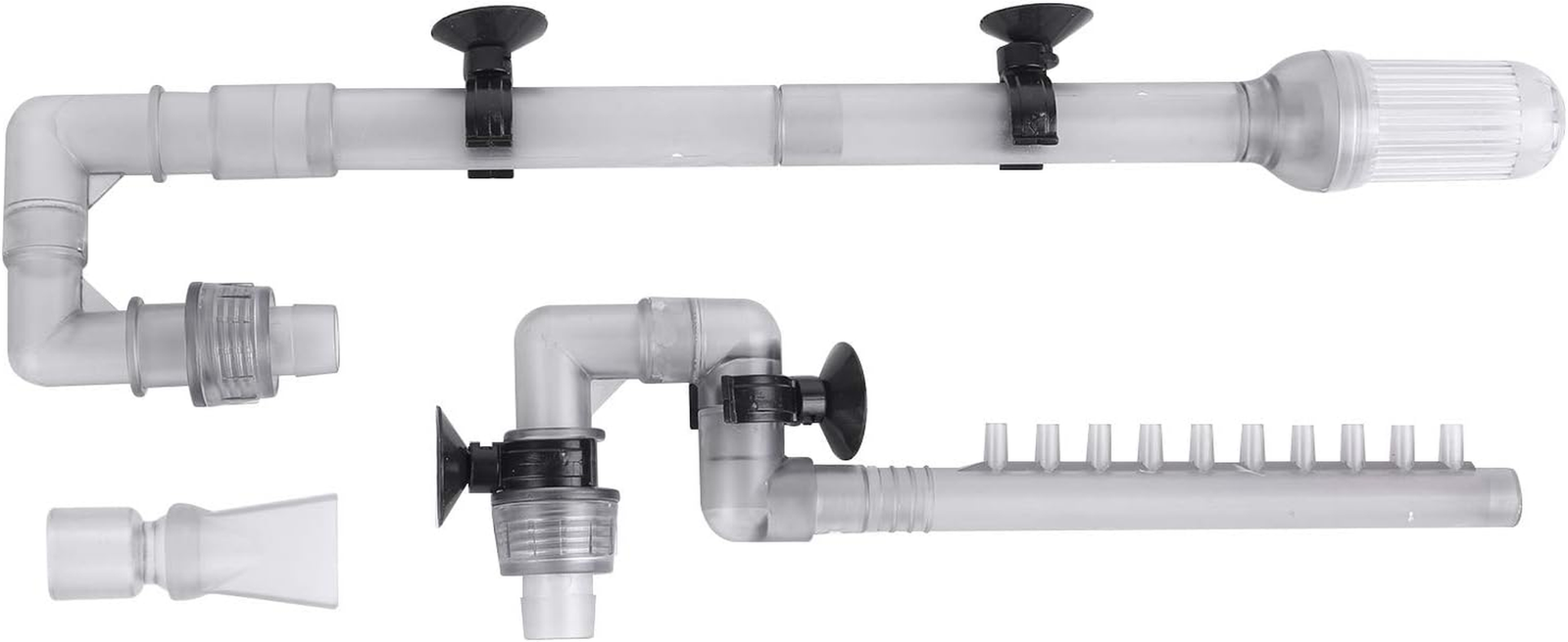 AILOVA Water Inflow Outflow Tube, Aquarium External Filter Inlet/Outlet 602B/603