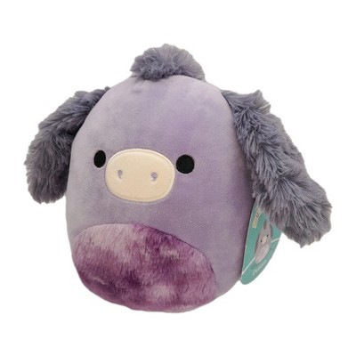 Squishmallows Deacon Donkey Plush 7.5  Purple NWT Stuffed Animal Toy