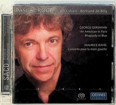 PASCAL ROGE Gershwin An American In Paris, Rhapsody In Blue/Ravel SACD Piano NEW