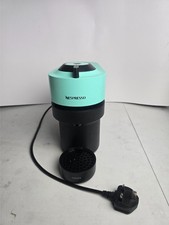 Nespresso Vertuo Pop Pod Coffee Machine Aqua Mint Green VGC
