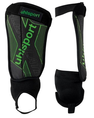 Fußball Schienbeinschoner Kinder Jungen 140 - 160 cm UHLSPORT Knöchelschutz Schoner
