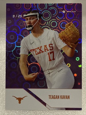 2024 ONIT Texas Longhorns Softball - PURPLE HOLO Parallel #P-2 Teagan Kavan 9/25