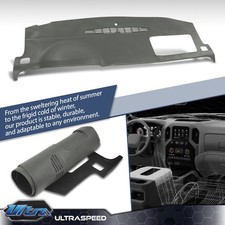 Soft Tpe Dash Cover Cap Gray Fit For Tahoe Suburban Yukon Avalanche 2007-2014