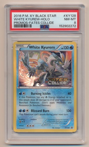 White Kyurem graded PSA 8 for sale on eBay