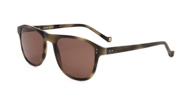 Hackett Sonnenbrille Bespoke HEB202 Olive Horn 50/19/145 Herren